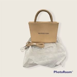 Brandon Blackwood “End Systemic Racism” mini canvas tote